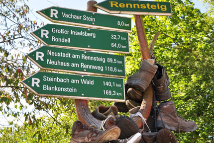 Rennsteig wandelroute